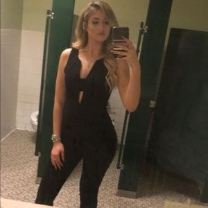 Black jumpsuit